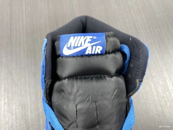 1st Kicks Shoes Air 555088-404 Blue' 'Dark Marina 1 Jordan High Retro OG 0807